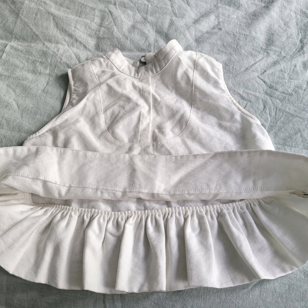 NWOT Cropped flare top